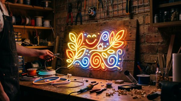 Créer un néon led personnalisé pour égayer vos espaces